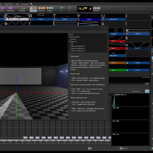 Beyond 5.5 Professional 3D Laser Lighting Simulation Software with USB Dongle – Advanced Show Design & Control