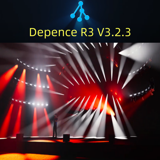 Depence R3 v3.2.6 Dongle & Software – Full Control for Stage Lighting, Lasers, Fountains & Special Effects