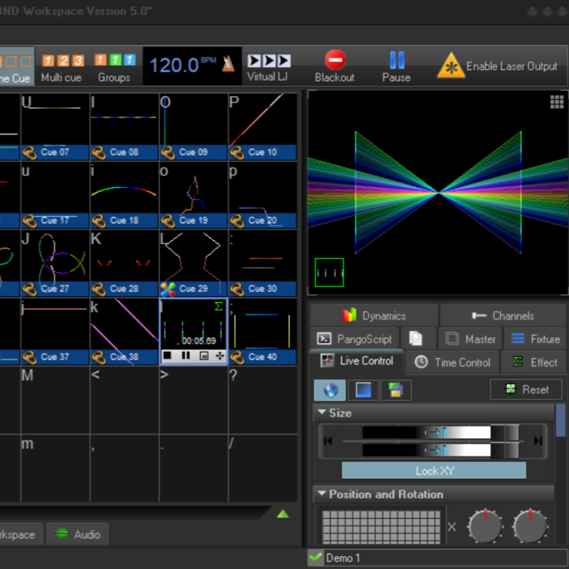 Professional 3D Visualization Dongle for Laser Show Editing - Compatible with Beyond 5.1 for Stunning Visuals