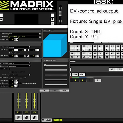 MADRIX 5.5 USB Dongle – Professional DMX Lighting Control Software for Stage and Event Lighting